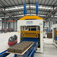 Vente directe usine : Machines de fabrication de blocs de béton entièrement automatiques QT12-15, machines à briques