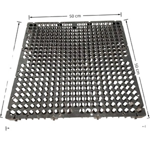 Panneaux de drainage en <span class=keywords><strong>nid</strong></span> <span class=keywords><strong>d</strong></span>'<span class=keywords><strong>abeille</strong></span> en plastique de taille personnalisée 500*500, cellules de compostage en géotextile pour toiture, balcon, gazon synthétique - Product Image 3