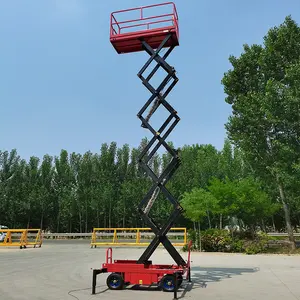 A New Type Of Hydraulic Lifting Equipment For Vertical Shear Fork Type Hydraulic Lifting Platform