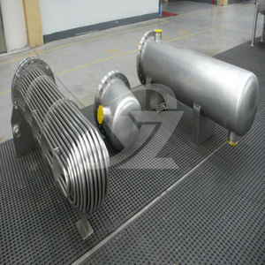 Condenseur à Coque et Tuyaux Yuanzhong Machinery 30 m² en Acier Inoxydable 304 Échangeur de Chaleur Hybride Résistant à la Pression - Product Image 1