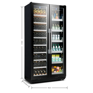 Refrigerador enfriador de bebidas y vino con control táctil sin escarcha integrado con pantalla digital a buen precio de la marca de fábrica, a prueba de heladas, a buen precio - Product Image 2