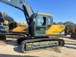 Excavadora de cadenas Hyundai HX220HD usada, excavadora hidráulica de 22 toneladas, máquina de movimiento de tierras sobre orugas para construcción - Product Image 2