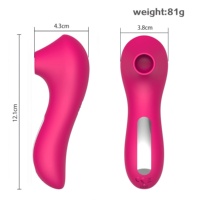 OEM 5-Modi Saugvibrator Klitoris- und Brustwarzen-Stimulator Erotikspielzeug Großhandel Diskrete Verpackung