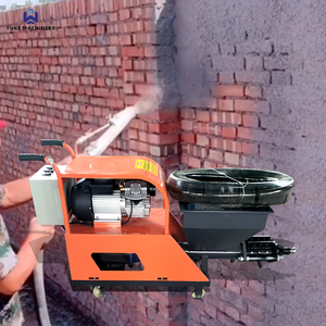 Hiệu quả tốt điện xi măng vữa phun sơn trát vữa phun máy để bán - Product Image 1