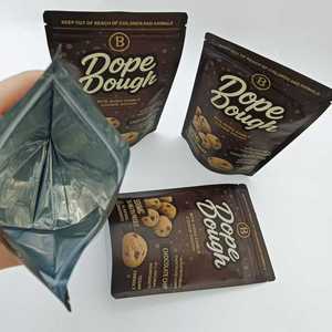 Bolsa de Embalaje para Snacks de Aluminio Mate Impresa Personalizada, Bolsa Plana con Fondo Sellado para Almacenamiento de Alimentos, Café, Té, Bolsa de Mylar - Product Image 2