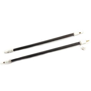 Elemento calefactor cerámico tubular infrarrojo Calentador infrarrojo cerámico negro - Product Image 3