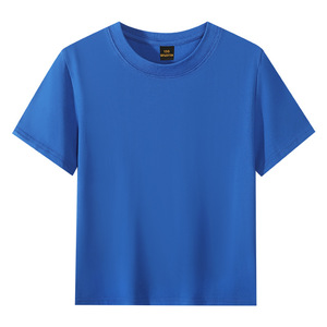 Maglietta estiva personalizzata per bambini a maniche corte con scollo a girocollo per bambini e bambine <span class=keywords><strong>t</strong></span>-Shirt Color caramella per bambini - Product Image 2