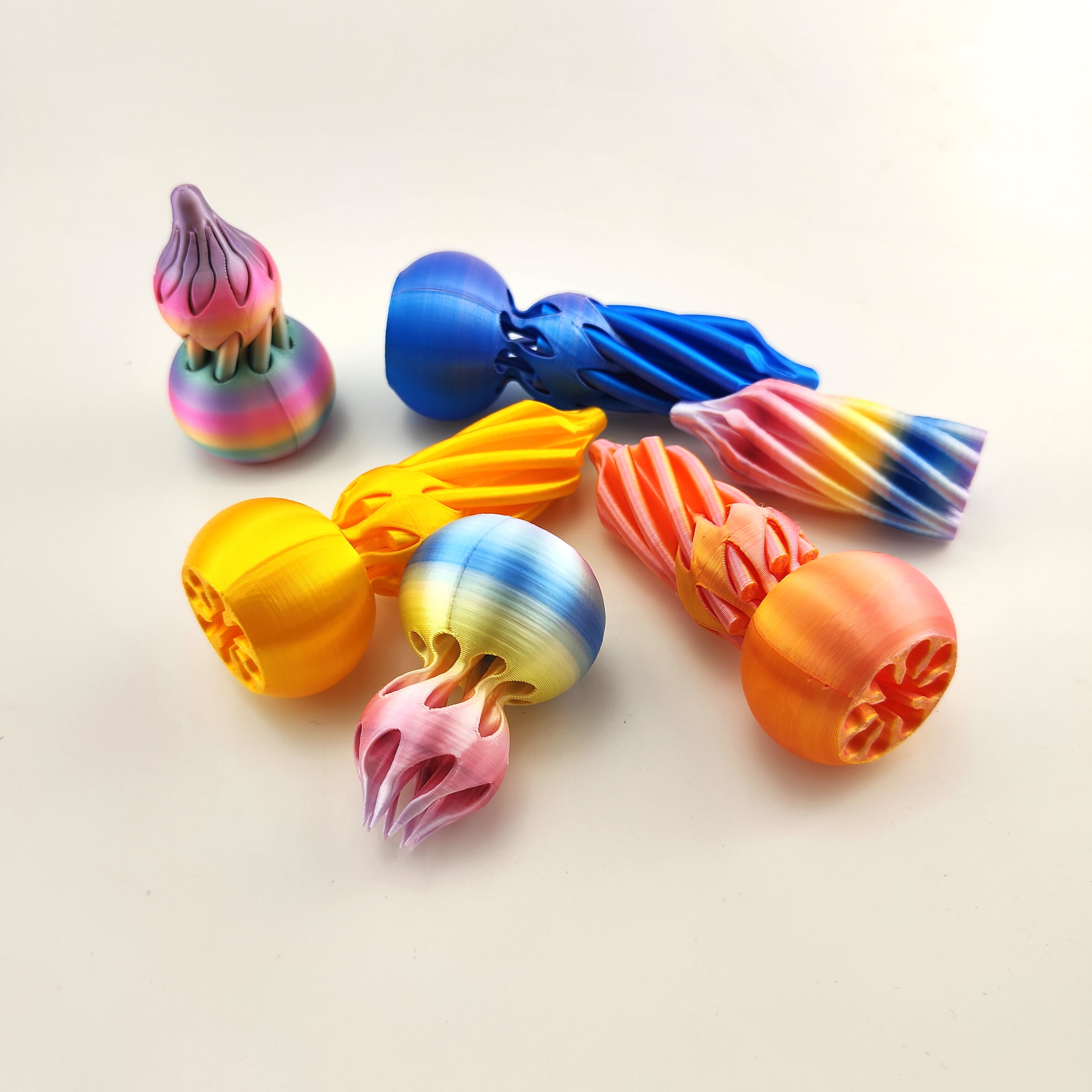 3 colores aleatorios 65cm-embalaje exquisito