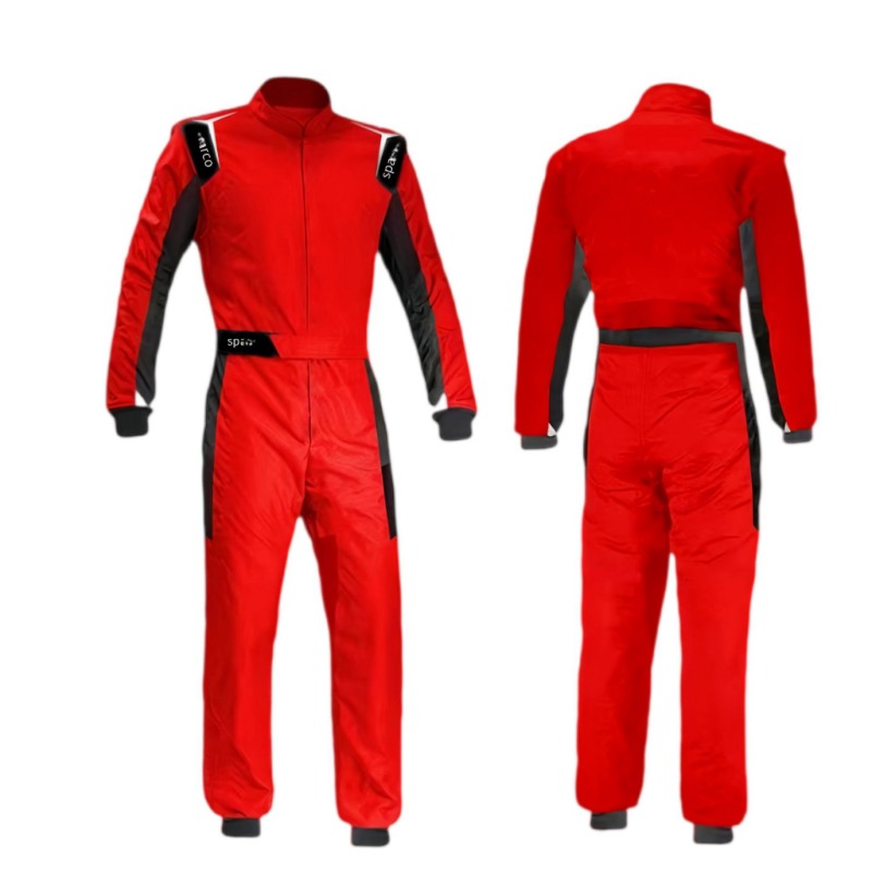 Disfraz De Piloto De Carreras Para Hombre Y Mujer – Mono Rojo De 6 Piezas – Ideal Para Fiestas Temáticas Y Cosplay