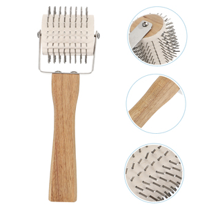Extractor de Miel con Mango de Madera, Herramienta de Desoperculación con Aguja de Acero Inoxidable, Ahorra Esfuerzo, Nuevo - Product Image 3