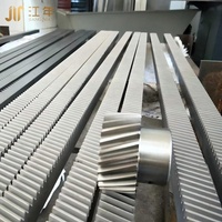 Crémaillère hélicoïdale modulaire en acier sur mesure, norme DIN M1-M6, dents droites de précision, usinage CNC, automatisation, fonderie de précision