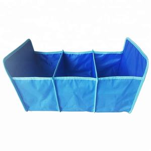 Organisateur promotionnel de stockage de <span class=keywords><strong>coffre</strong></span> de cadeau de grande capacité Organisateur de sac de voiture pliable en polyester - Product Image 5