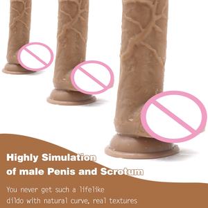 Strapon Yapay Penis Gerçekçi Penis Büyük Yapay Penisler Vantuzlu Anal Seks Oyuncakları Yetişkin Ürünleri Ejderha Kemikli Penis Kadınlar için Mastürbasyon - Product Image 3