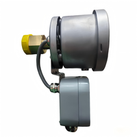 HRF Industrial Precision Stainless Steel Mechanical Pressure Gauge Bimetallic Compensation 1% Accuracy Vibration-Resistant Model