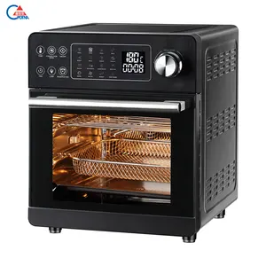 Spot Goods Atacado novos recursos de alta temperatura pão torradeira 16 em 1 digital 16L air fryer pão grande forno preço