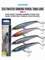 Leurre de pêche coulant Shimano PB-315N 115xs 115mm 60g, type crayon, excellent pour la pêche, stickbait, wobblers, matériel de pêche