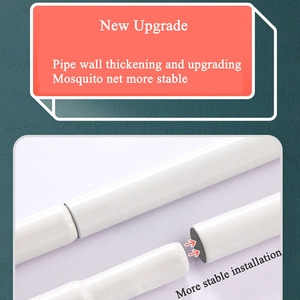 Drei Türen mit Vorhang Schlafzimmer 1,8 m Bett Baldachin Tragbare Anti-Mücken-Abdeckung Netz Zelt Mücken Netz abdeckung Schattierung stuch - Product Image 6