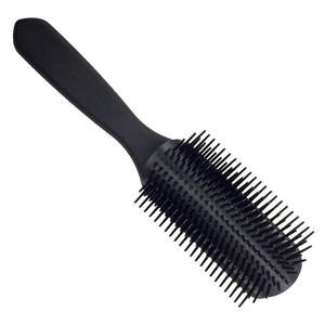 Cepillo Desenredante <span class=keywords><strong>Denman</strong></span> de 9 Filas para Salón de Belleza, con Cojín de Resina Negra Desmontable, Impermeable y Ventilado - Product Image 2