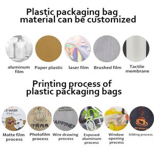 Bolsa de Basura Ecológica para Envasado de Alimentos, con Cierre Hermético, Reciclable, con Logotipo Personalizado en Relieve, Material de Grado Alimenticio, Base Cuadrada, Venta al Por Mayor - Product Image 5