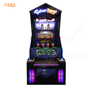 Máquina de juego de disparos de Arcade que funciona con monedas Parte 2 Canje de boletos de calabaza para lanzar y disparar pelotas Diversión y diversión - Product Image 5
