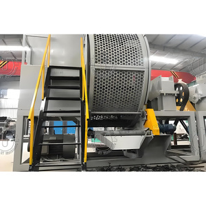 Déchiqueteuse de déchets de caoutchouc/déchiqueteuse de pneus/recyclage de pneus - Product Image 1