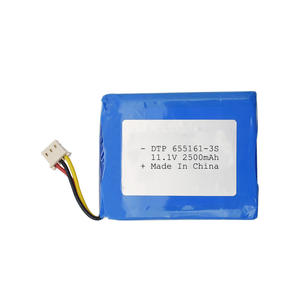 Batterie au lithium 11,1 V 655161-3S 2500 mAh pour appareil électronique, rechargeable, polymère, haute capacité, fabriquée en usine - Product Image 4