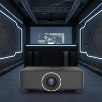 Projecteur laser intelligent 4K HL-DKV76 pour la fusion d'images, idéal pour les expositions, les musées et les équipements de projection interactive multimédia