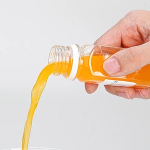 Bouteilles en plastique PET de 60 ml personnalisées avec logo sérigraphié pour jus, boissons, lait et thé, avec couvercles ronds vides – Vente en gros - Product Image 5