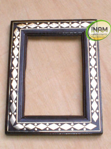 Tươi đến Antique đẹp và trang trí thủ công bằng gỗ khung ảnh với Brass Inlay làm việc - Product Image 2