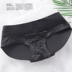 New Design Mid-<strong>waist</strong> Sexy Transparent Silicone <strong>Underwear</strong> Hip <strong>Padded</strong> Buttocks Panties Ladies - Product Image 6