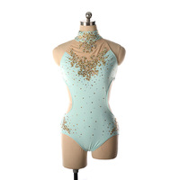 Costume de pole dance personnalisé de luxe avec strass brillants, nouveau design, pierres scintillantes, pour les jeunes et les adultes, robe de scène