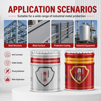 Peinture de finition fluorocarbonée haute résistance résistante aux produits chimiques pour usine pétrochimique, revêtement métallique et plastique, peinture marine