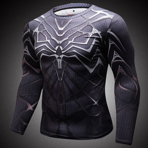 เสื้อยืดลายสไปเดอร์แมน 3 มิติ ดีไซน์ใหม่จาก Cody Lundin เสื้อยืดผู้ชายลายพิมพ์สุดเท่ ผ้าคุณภาพดี ขายส่ง เสื้อยืดคอกลมสำหรับเล่นกีฬา รับสั่งทำ - Product Image 5