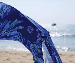 Tenda da Spiaggia Cabana con Montaggio Manuale, Area Ombreggiata Grande 180x180cm, Ombrellone da Esterno con Protezione UV 50+ - Product Image 5