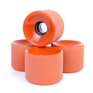 <span class=keywords><strong>Surf</strong></span> <span class=keywords><strong>Skate</strong></span> High Rebolund 78A 65mm Logo personnalisé Crusing <span class=keywords><strong>Longboard</strong></span> Roues - Product Image 3