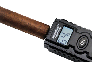 Probador de humedad de cigarros, medidor, accesorio de calibre combinado con funda y calibración estándar - Product Image 3