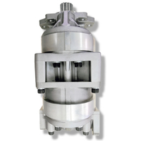 Pompe hydraulique à engrenages PINSN 705-53-42010 pour chargeuse sur pneus WA600-3/WA600-3D en alliage d'aluminium 7055342010 SAR125+125 en stock