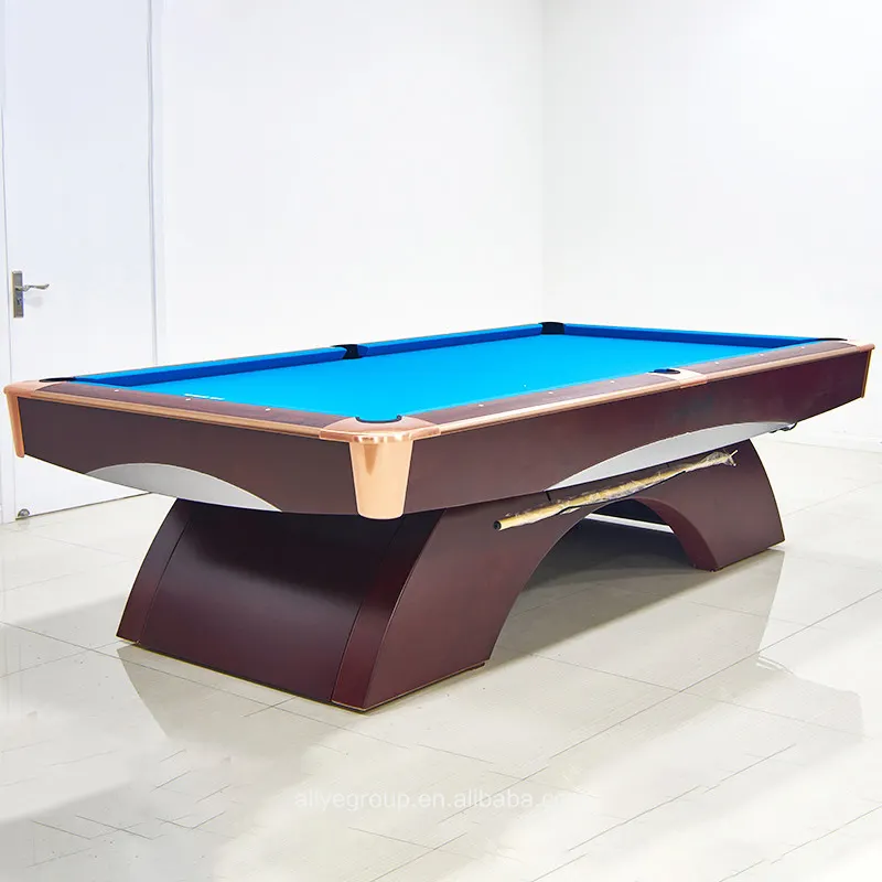 Esportes Indoor início 9ft mesa de bilhar mesa de bilhar mesa de bilhar da ardósia moderna preto oito