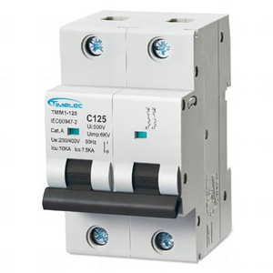 Dispositifs de sécurité électrique OEM/ODM TMM1-125 Disjoncteur miniature DC 125A 2 pôles - Product Image 1