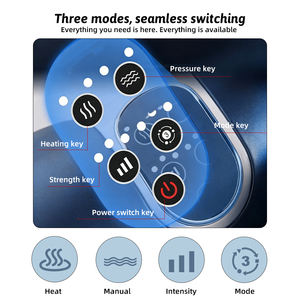 Masajeador Eléctrico de Pies con Compresión de Bolsas de Aire, Producto de Masaje Shiatsu con Calor Infrarrojo, Rodillo Amasador, Categoría Masajeador de Pies - Product Image 2