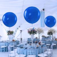 Ballons géants de 36 pouces, ballons ronds en latex de grande taille pour les décorations de fête d'anniversaire, de mariage, de remise de diplôme, de baseball, de thème nautique