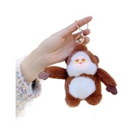 Peluche Gorille Little Kingkong, Célébrité d'Internet, Jouet Anti-Stress en Coton PP Doux pour 14 ans et plus