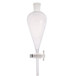500ml 1000ml Formas De Pêra Cônica 500ml Funil De Vidro Separador PTFE Stopcock Pêra Grande Separando Funil 24/40 Articulação - Product Image 6