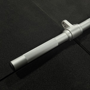 VULCANFIT Premium Aluminum EZ Curl Bar <strong>LAT</strong> <strong>Pulldown</strong> <strong>Attachments</strong> for Intense Strength Training and Durable Home Gym - Product Image 3