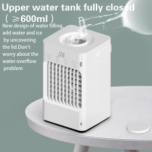 Air Cooler USB Rechargeable Portable Desktop Fan With Humidifier For Home Office Use - Product Image 5