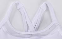Chine Vendeur Athlétique Spaghetti débardeur Femmes Running Yoga débardeurs avec logo Logo personnalisé