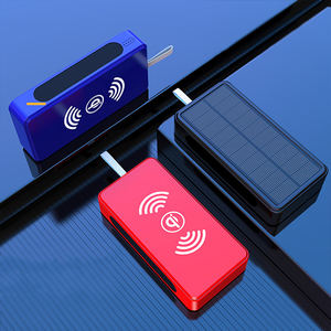 สินค้าขายดีแบบพกพาพลังงานแสงอาทิตย์แหล่งจ่ายไฟมือถือเครื่องชาร์จมือถือพลังงานแสงอาทิตย์ Power Bank การชาร์จแบบไร้สาย - Product Image 1