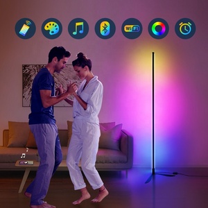 RGB Alexa tuya app điều khiển âm nhạc từ xa góc đứng ánh sáng LED Tripod Đèn sàn cho phòng khách trang trí tâm trạng góc ánh sáng - Product Image 5