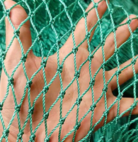 Équipement d'aquaculture en HDPE multifilament résistant à la corrosion et aux déchirures, filets noués, lanternes pour l'élevage d'huîtres et de poissons