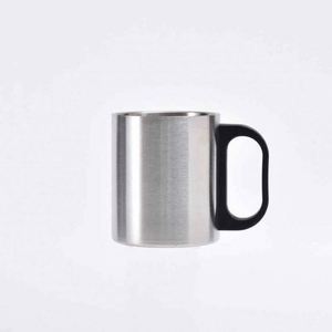 Stainless Steel Business <b>Coffee</b> Mug With Handle and Lid for Office Use - Product Image 2
